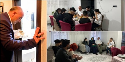 Başkan Sandıkçı'dan 'Çat Kapı' İftar 
